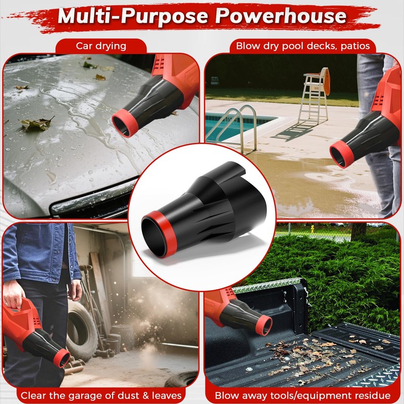 Zelvoro Car Drying Nozzle Fit for Milwaukee Fuel Leaf Blowers