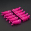 Useful 10Pcs Plastic Acrylic Nail Art Soak Off Clip Cap