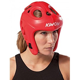 Kwon Shocklite CE Head Guard in 5 Colours, Red, Small/Medium