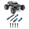 RC Center Drive Shaft Splined Universal Steel CVD Driveshaft for