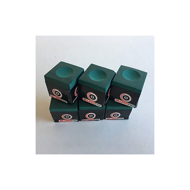 Gamesson Green Cue Chalk - Pack of 6 | Premium