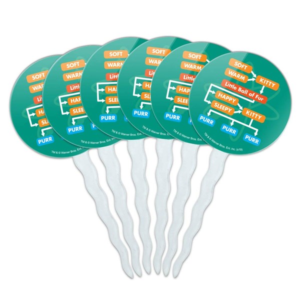 GRAPHICS & MORE Big Bang Theory Soft Kitty Flow Chart