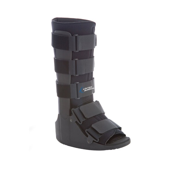 United Ortho Cam Walker Fracture Boot, Small, Black