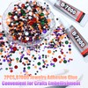 Colorful Rhinestone Bedazzling Kit Resin Jelly Gem