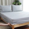 100% Cotton Fitted Sheet King Size Only, 600 Thread Count,
