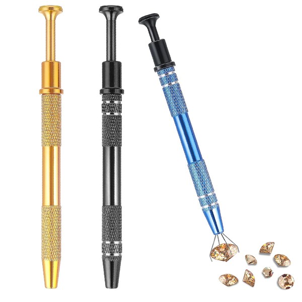 Piercing Ball Grabber Tool 3 Pcs Jeweler's Pick Up Tool,