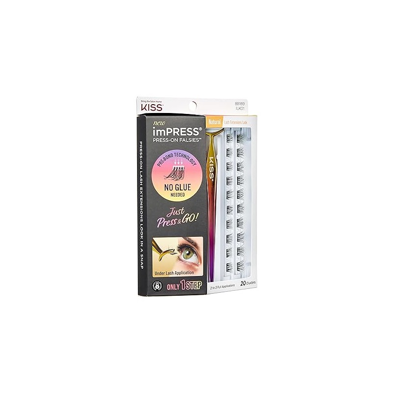 KS imPRESS Press on Falsies Kit 01