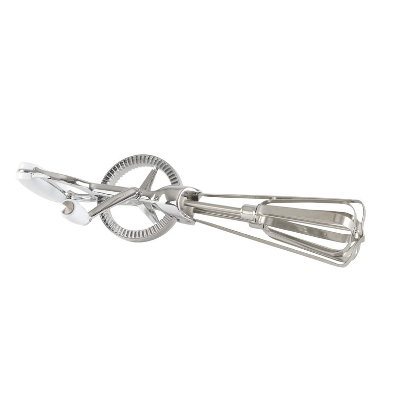 GSD Egg Beater of Stainless Steel, Silver, 32 x 13