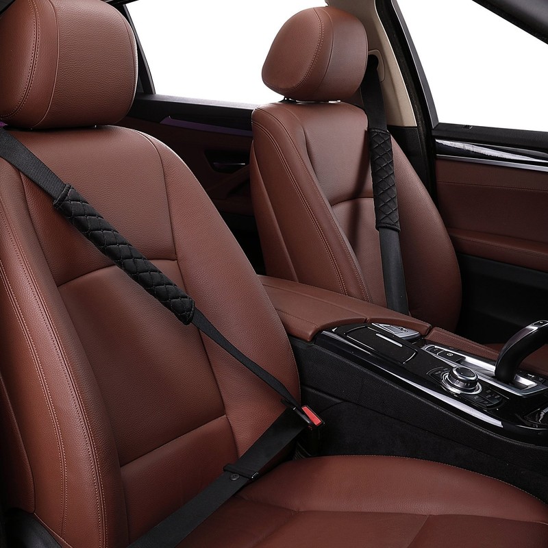 Seat Belt Comfort Pads – 2-Pack Car Seat Belt Covers