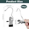 YUXIANLB 100 Pack Boot Hanger Clips Hooks, Heavy Duty Laundry