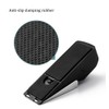 Custelen 120dB Door Stopper Alarm with Siren - Black Rubber