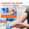High Simulation IV Practice Arm Kit with Carrying Bag for