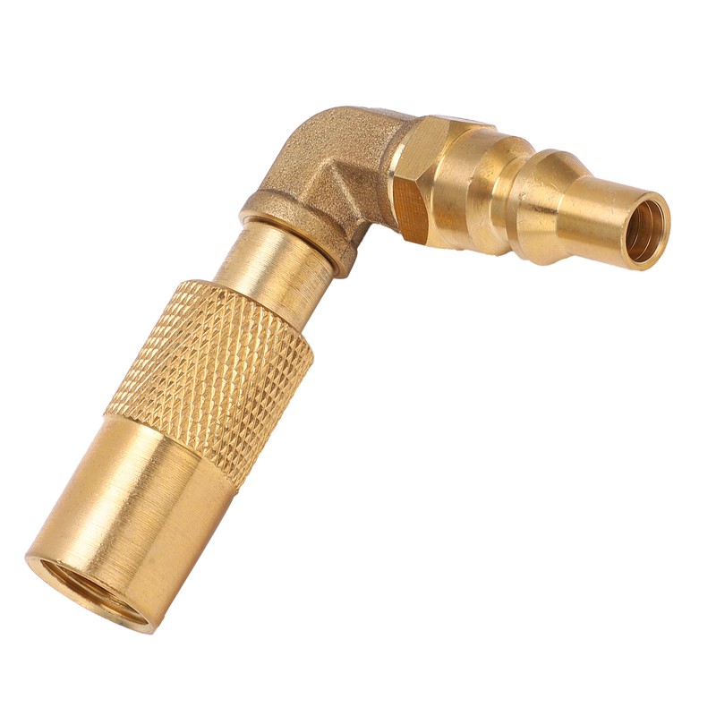 Propane Refill Adapter 9/16 to 1/4 Compact Connection Good Sealing