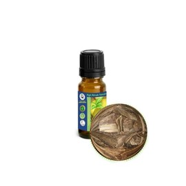 Agarwood Essential Oil - Aged Aquilaria Malaccensis Tree Wood - Oud Oil for Aromatherapy, Perfume, Incense, Spiritual Meditation, Cosmetics - Pure & Natural, Undiluted, Uncut - 10ml (1/3 oz)