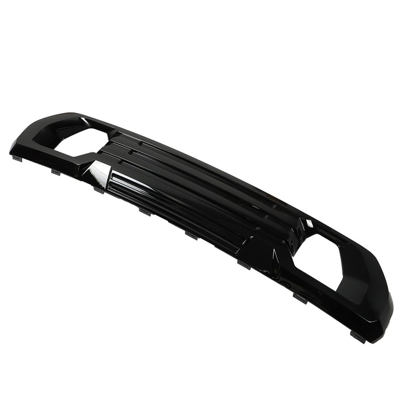 ANTUKO Front Bumper Filler Lower Grille Plate Gloss Black Replacement