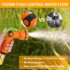 Water Hose Spray Nozzle - Garden Hose Nozzle with 10