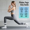 Neomuch 5 Pairs Pilates Socks with Grips for Women -