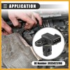 Partuto Camshaft Position Sensor, for Hyundai Elantra 2003-2016, ABS, No.3935023700/3935023910,