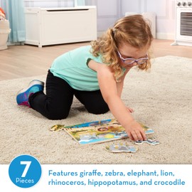Melissa & Doug - Safari Peg Puzzle