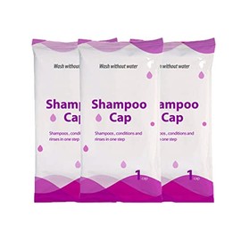No Rinse Waterless Shampoo Caps - PACK OF 3