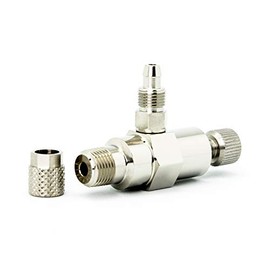 OCOPRO CO2 Needle Valve Fine Needle Valve for CO2 Pressure Reducer, Made in Germany