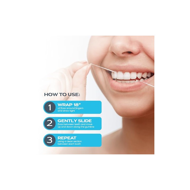 Dr. Tung's Smart Floss, 30 yds, Natural Cardamom Flavor 1