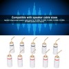 10pcs Banana Plug Needle Type Professional 24K Gold Plated Speaker
