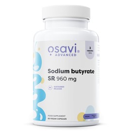 Sodium Butyrate SR, 960mg - 60 Vegan Capsules
