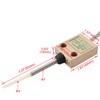 Heschen Compact Prewired Limit Switch HS-3166 Sealed Plastic Coil Spring