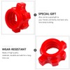 BESPORTBLE 4 Pcs Barbell Clamps Barbell Spinlock Collar Screw Clamps