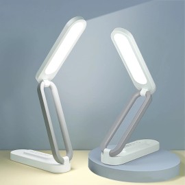 Giryuhd Battery Operated Desk Lamp 2 Pack Rechargeable Portable Wireless Mini Light