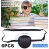Parches para Ojos 6 Pzas,Parche para Ojos 3D Ajustable, para