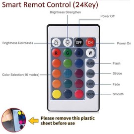 80mm Four Leaf Clover 3D Crystal Ball, Remote Control, LED Light Base, 16 Colors Change, Glass Sphere Lamp, Good Luck Gifts for Women Kids