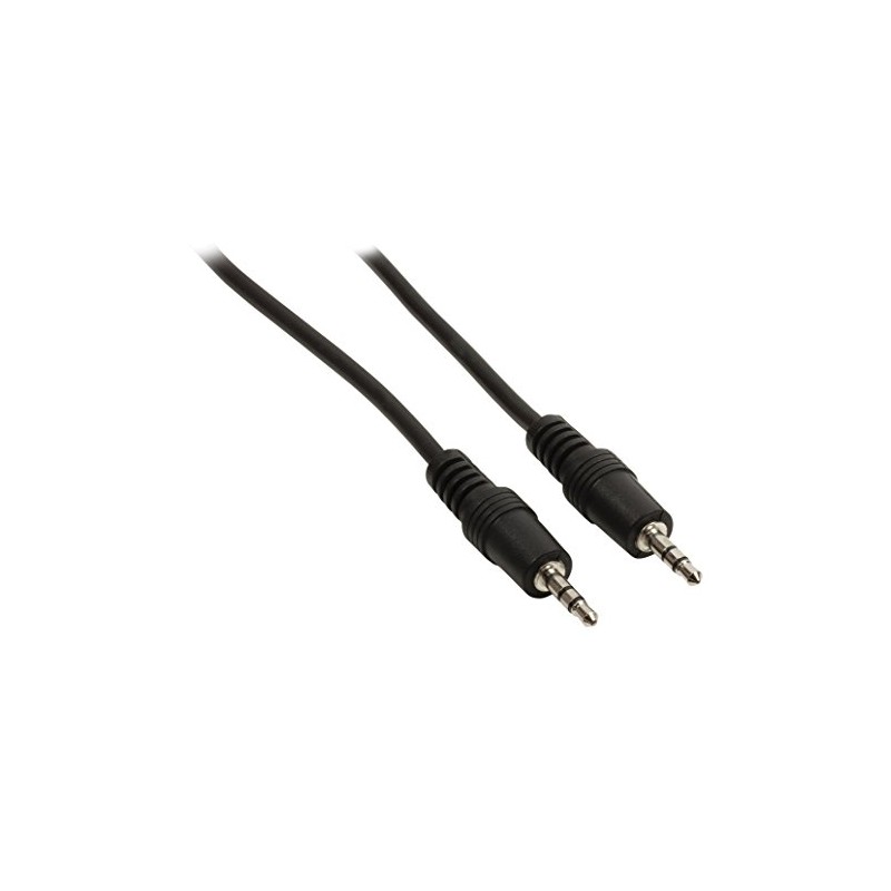 Valueline 1m 3.5mm Male to 3.5mm Male Jack Stereo Audio