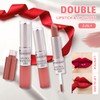 MESUROSE Matte Lipsticks - Cream Finish, Smudge Proof, Dual Ended,