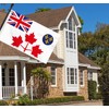3×5 FT Canada Army Battle Flag(1939–1944), Large 100D Former Canadian