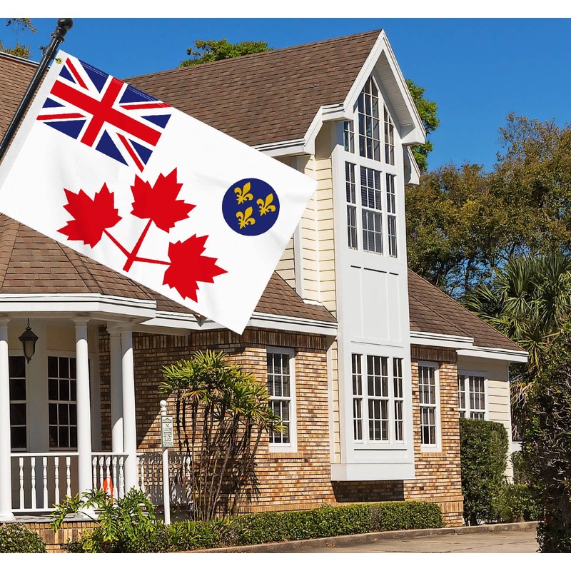 3×5 FT Canada Army Battle Flag(1939–1944), Large 100D Former Canadian