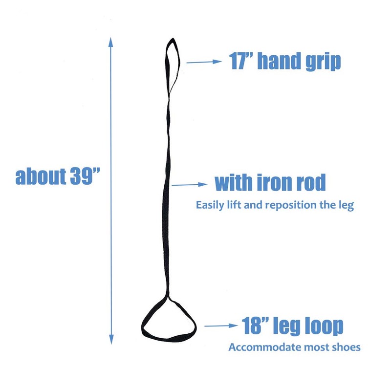 Leg Lifter for After Knee Surgery Hip Replacement Recovery Kit