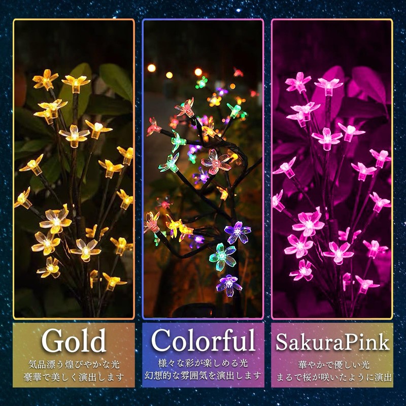 SKD Sakura Solar Garden Light, Illumination, Recessed Outdoor, Zero Electricity