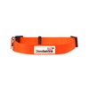 Doodlebone Dog Collar, Tangerine, 3-6