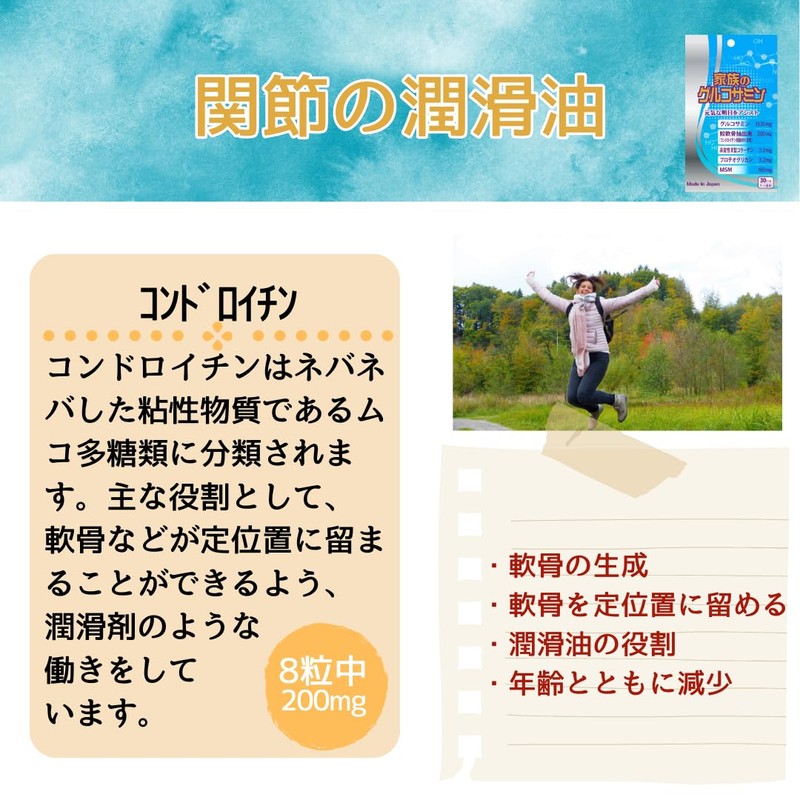 家族シリーズ 家族のグルコサミン ３０日分