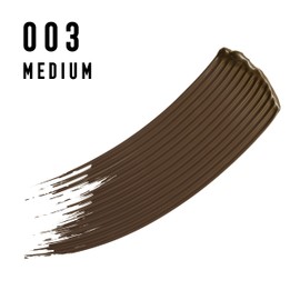 Max Factor Masterpiece Divine Brow Lamination Gel 003 Medium, 2-Sided Applicator, Salon-Like Lamination, Combs & Lifts, Non-Crunchy But Strong Hold, Eye Lift Effect, Ultimate Precision