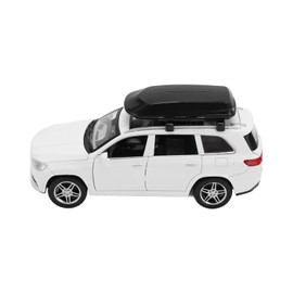 1/32 Alloy Diecast Model Cars Pull Back Electronic Toys Vehicle with Sound and Light for Kids GiftWhite