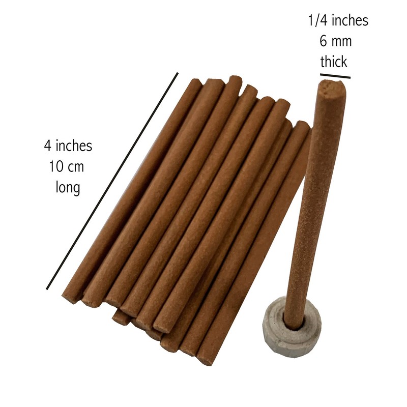 Padmini Incense Yellow Rose Dhoop Sticks (3 Pack - Total