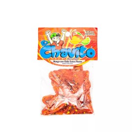 Chavito 6 - Chavito Mango con Chile Extra Picoso 3 oz 85g - Mango Slices Covered w/Spice