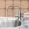 Two spouts 1/2" Alkaline Water Filtered Faucet, Ro Faucet Stainless