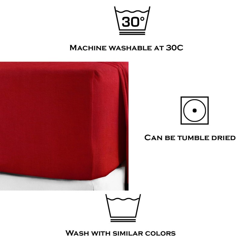 KHIM® 100% Soft Brushed Cotton Flannelette | 10Inch/25CM Deep Fitted