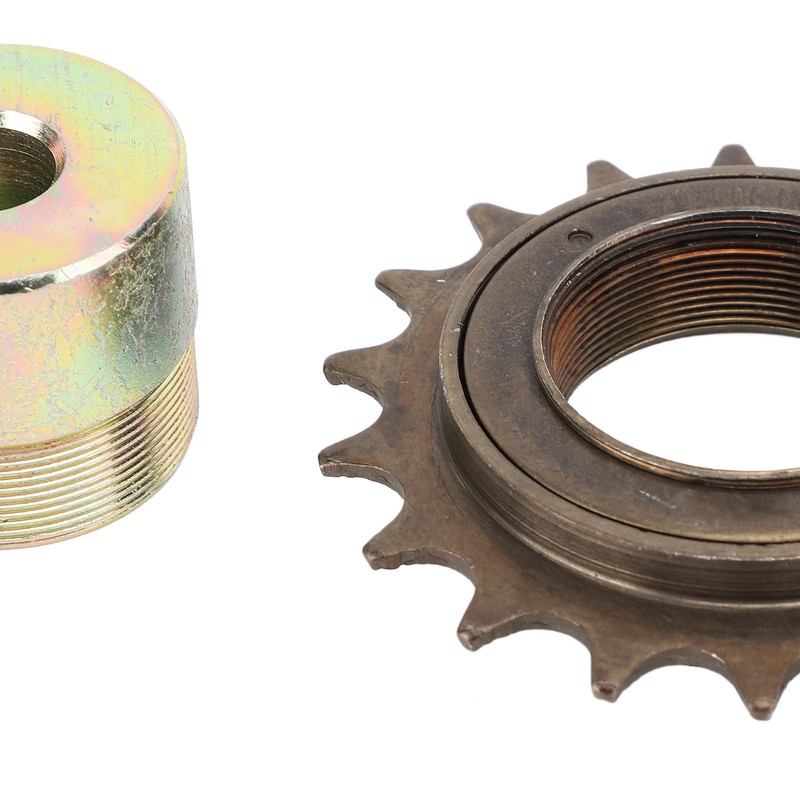 Single Speed Bike Freewheel 18T Threaded Bicycle Freewheel with 13mm