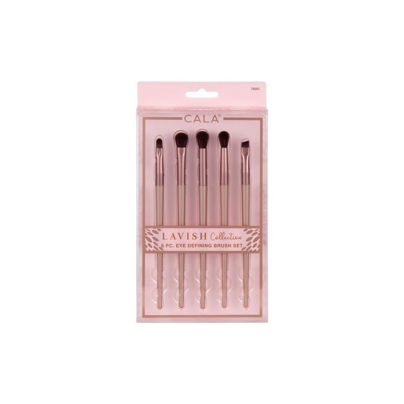 CALA - "Lavish Collection" brochas para maquillaje de ojos (5