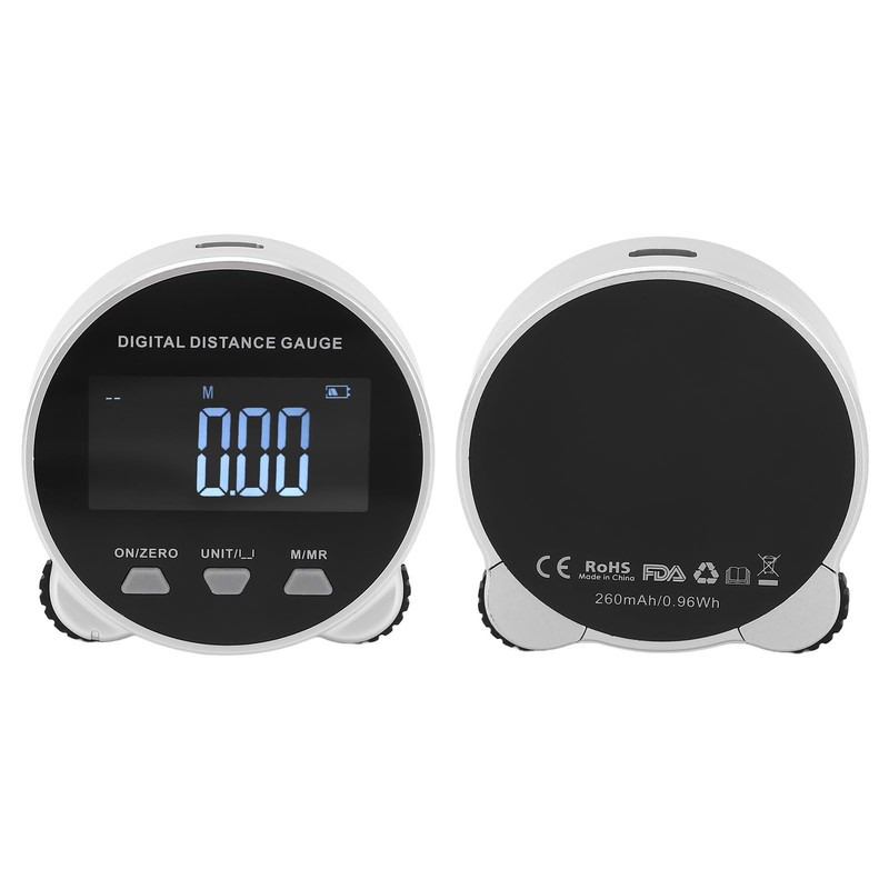 Digital Tape Measure, 656.2ft Long Distance Electronic Rolling Ruler LCD